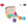 10239 JOUET BOIS GRIMMS 6 boules pour arc en ciel