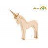 Figurine bois Licorne Ostheimer Waldorf