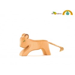 Jouet bois animaux Figurine Lion bébé ANIMAUX EN BOIS ostheimer 20004