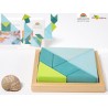 Tangram en bois Grimm's - Puzzle créativité 43311 Puzzle 3D