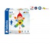 PROMO JOUET EVEIL Pantin en bois Lutin jongleur Carli Selecta 60008 Jeu traditionnel du Pinocchio
