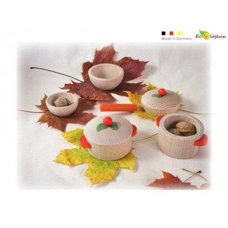 Dinette bois erzi Dinette nature JOUET BOIS naturel écologique durable Jouet Waldorf Ecole Maternelle Montessori
