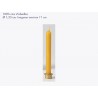 Bougie 10% cire d'abeilles pour couronne anniversaire Grimm's avec support laiton