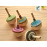 Toupie en bois Danseuse Jouet Collection Mader Toupies artisanales