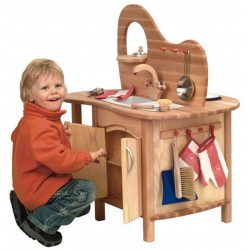Cuisine en bois jouet grande taille pour enfants - Jeu d'Enfant ®