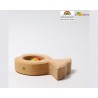 Hochet bois naturel Poisson Grimm's 08005 Cadeau naissance nature Jouet bois Colmar Alsace Labaroche
