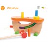 Jouet bois en promo réduction jouet à marteler jeu du marteau établi enfant bébé