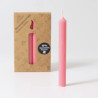 Grimms 05183 12 Bougies 10% cire d'abeilles Rose clair