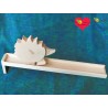 Descente Animaux Jouet Promenade Animaux hérisson Tip Tap descente en bois Hérisson