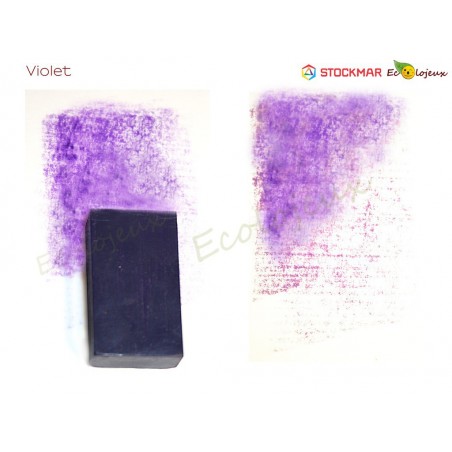 Stockmar Bloc de cire à colorier Violet